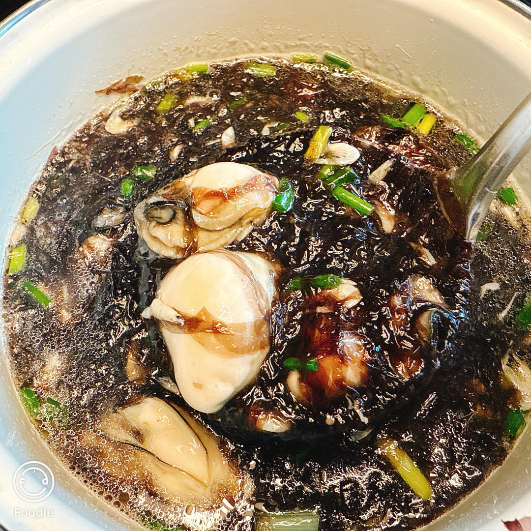 紫菜海蛎煲