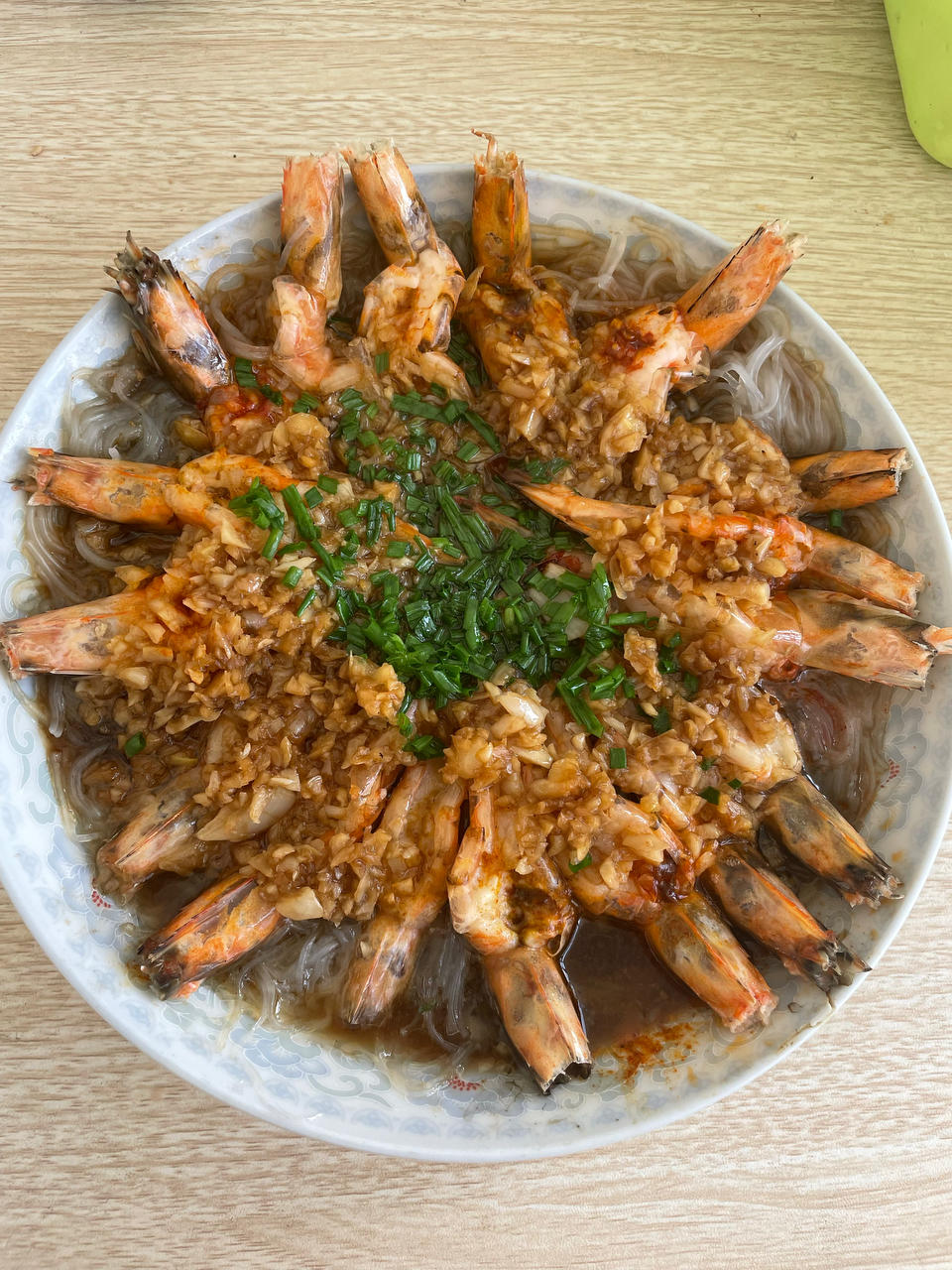 蒜蓉粉丝蒸虾