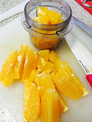 甜橙法式水果软糖（不用温度计版）的做法 步骤2