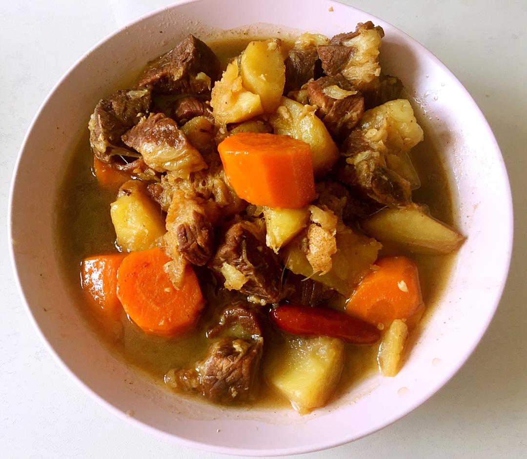 土豆炖牛肉