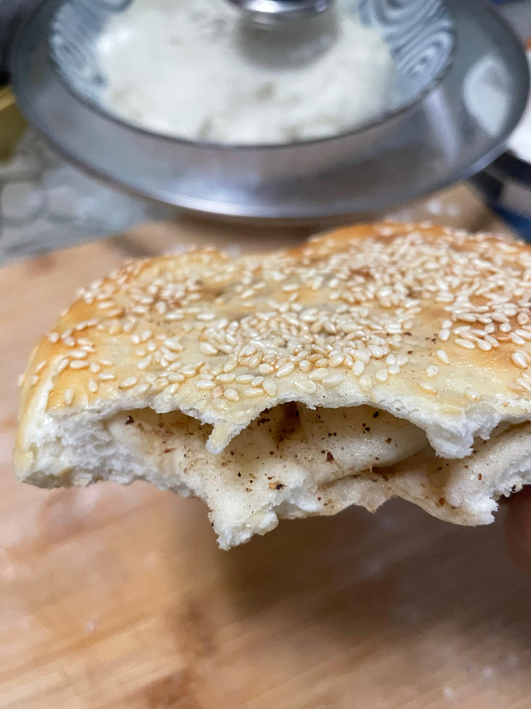 山东聊城吊炉烧饼（烤箱版）