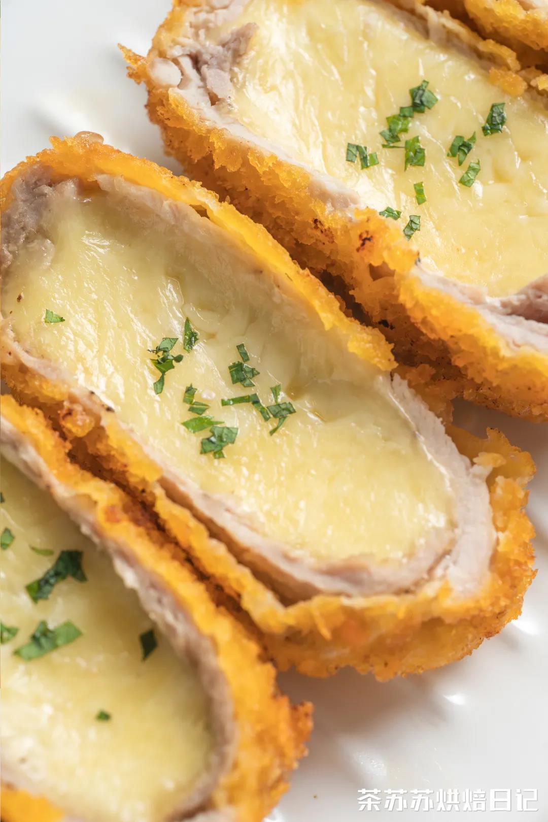 【芝士猪排】韩国网红小吃,在家3步搞定!的做法