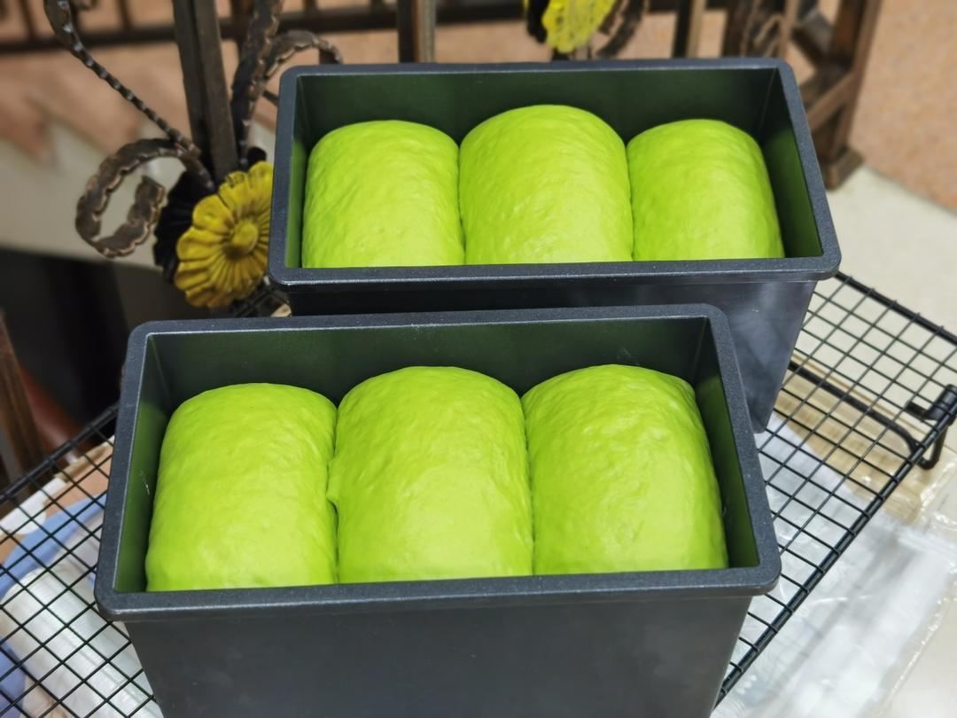 🍞超软糯艾草奶香吐司面包—下厨房独家原创