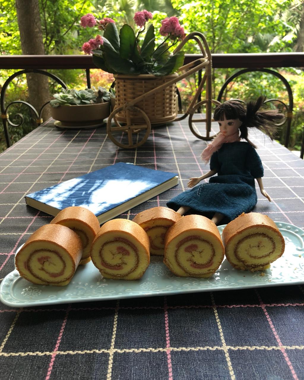 原味蛋糕卷