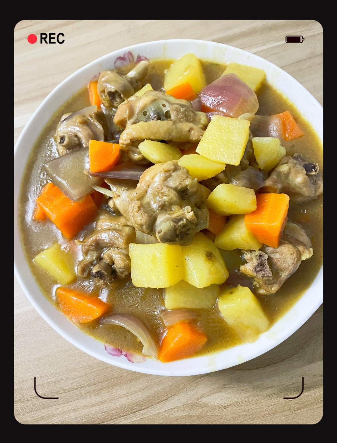 咖喱土豆鸡块
