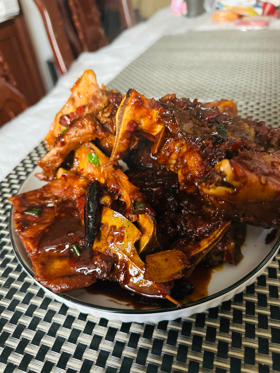 红烧羊蝎子（年夜饭）