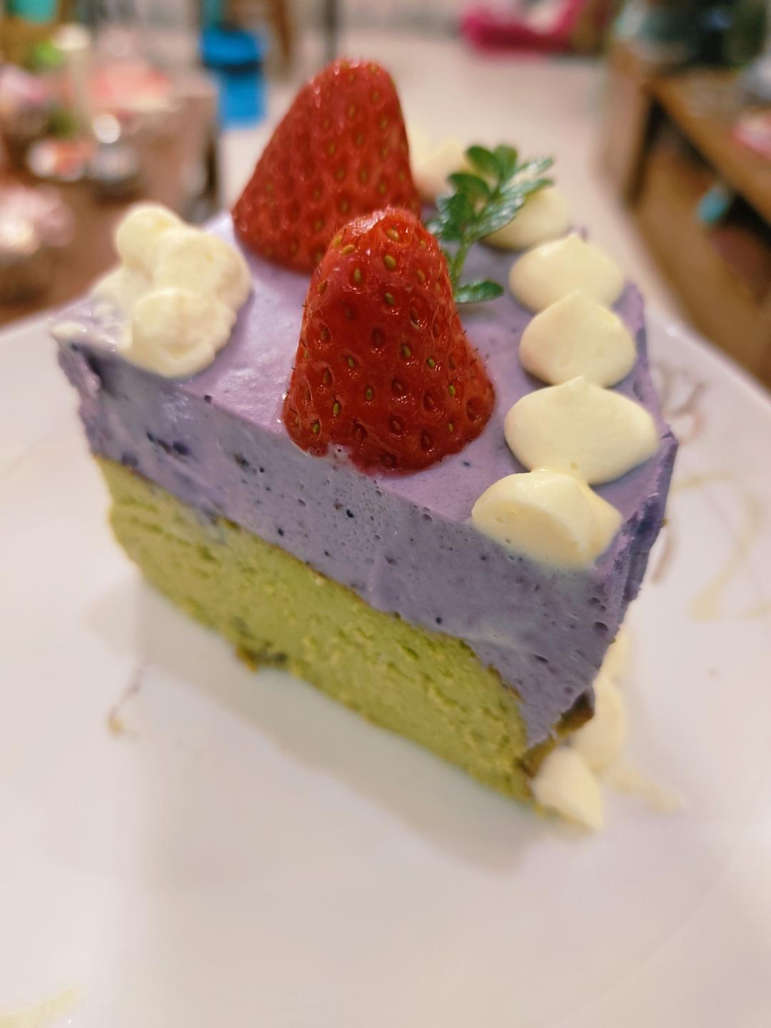 树莓开心果巴斯克🍰/芝士蛋糕