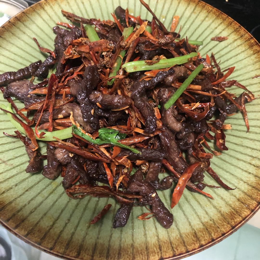 干煸牛肉丝