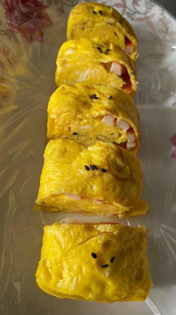 是卡比兽阿做的正确的玉子烧厚蛋烧做法