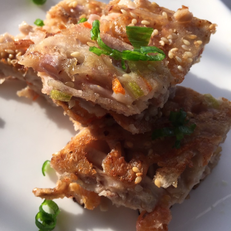 香煎芋丝饼