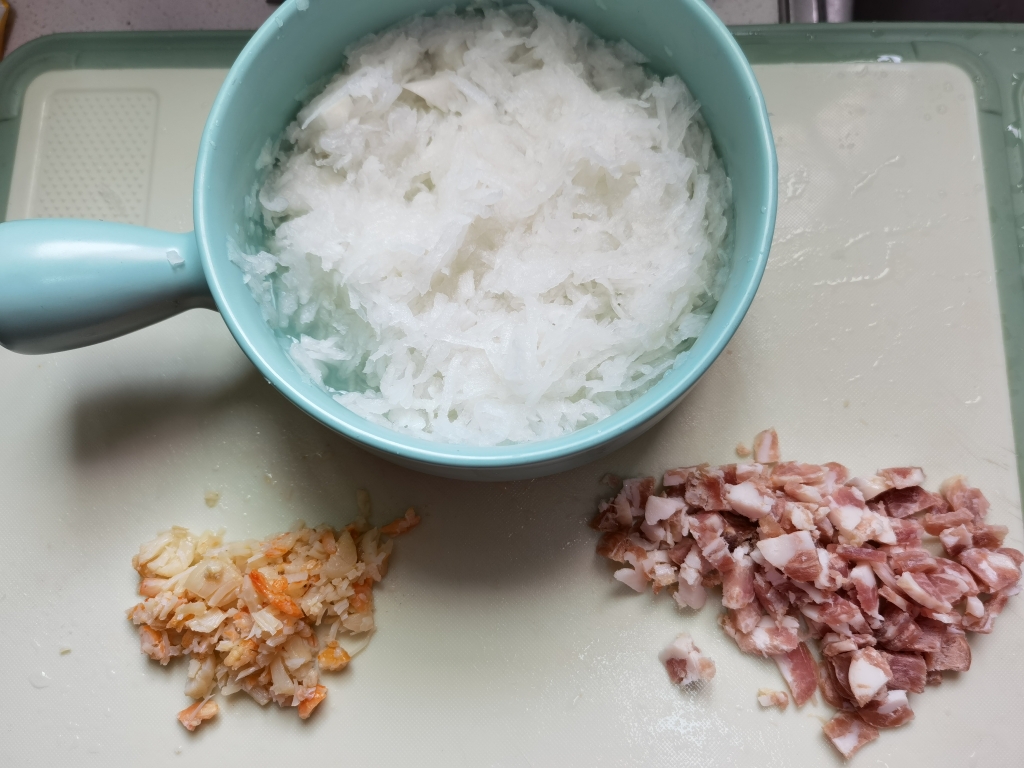 【闽南风味】菜粿萝卜糕的做法 步骤3