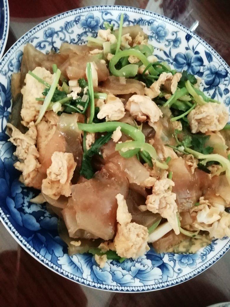 比饭店好吃的鸡蛋粉皮
