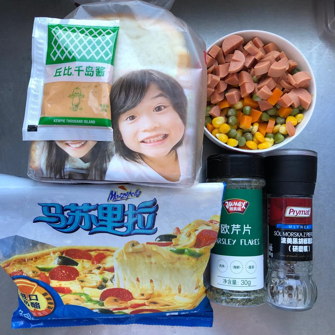 纯奶手撕吐司的做法 步骤1