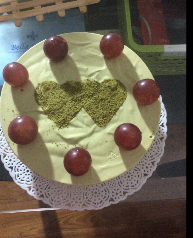 抹茶冻芝士蛋糕