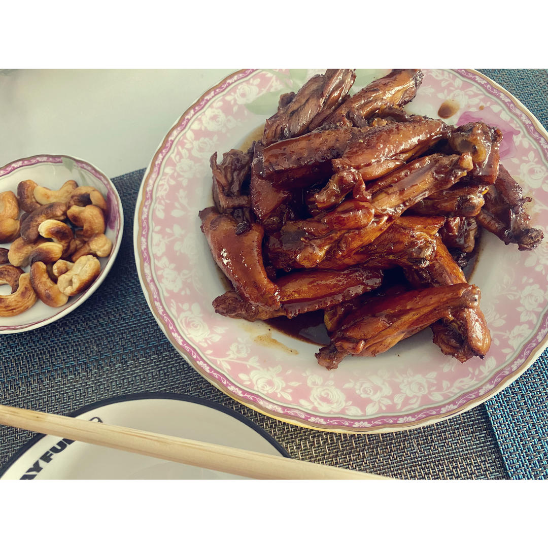 蜜汁鸡翅•不需要蜂蜜的蜜汁鸡翅