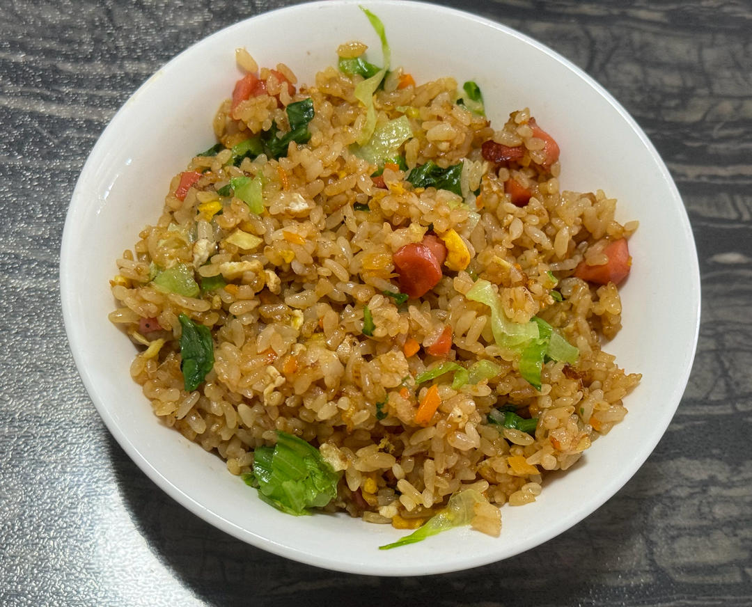 生菜炒饭