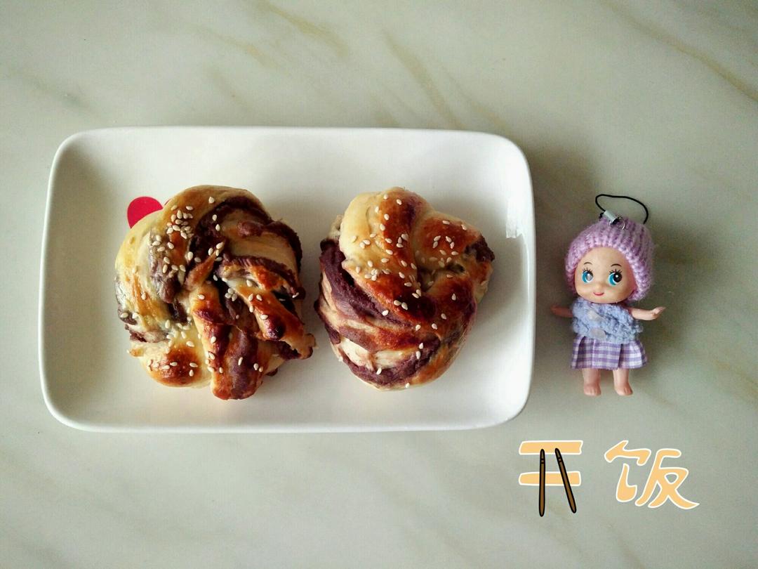 豆沙面包卷