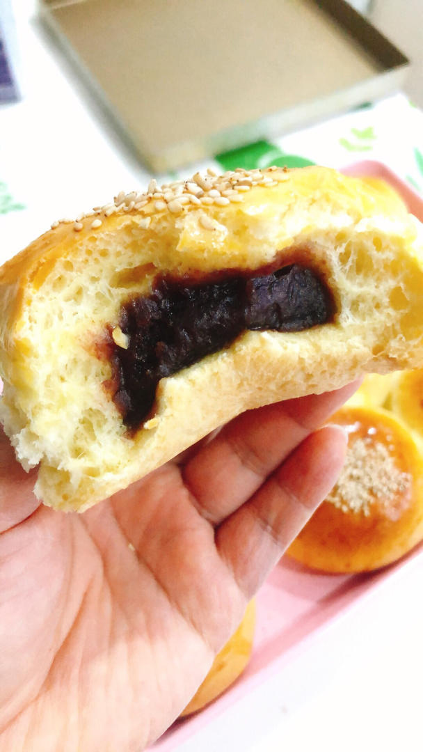 堂妈教你做豆沙餐包