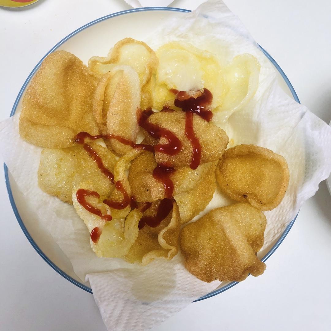 炸虾片，技巧篇（看视频）
