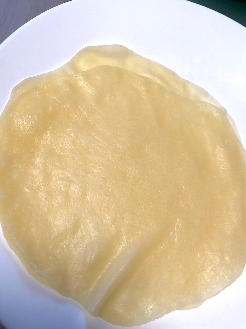 荷叶饼（又叫水单饼、水烙馍）