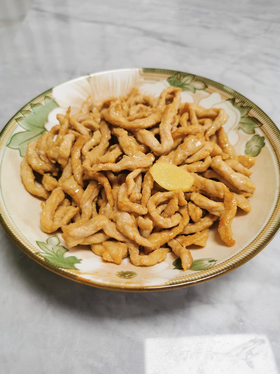 百搭的肉丝嫩炒法