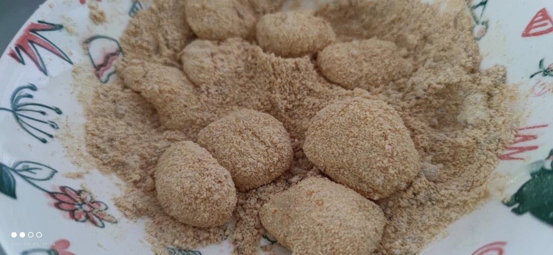 麻糍97软软糯糯的糯米糍粑99比外面卖的还好吃!