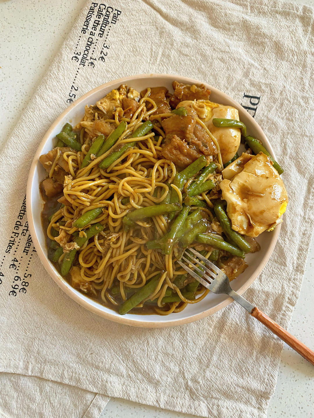 豆角焖面