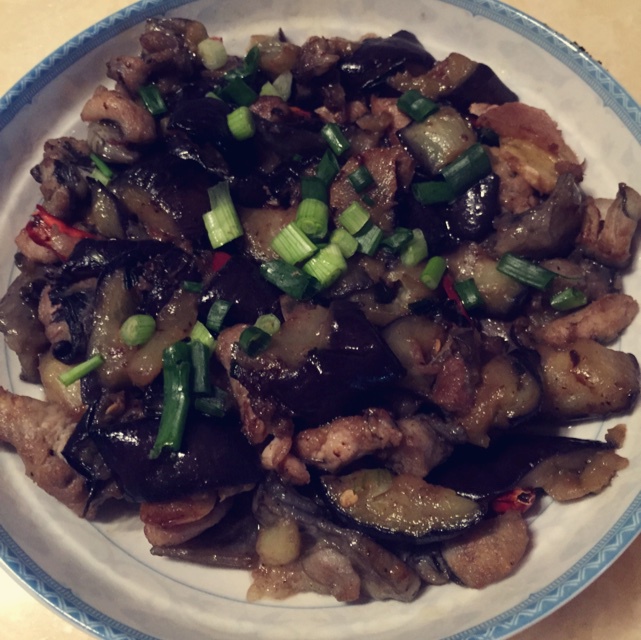 茄子酱鸡丁
