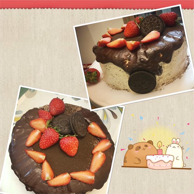 奥利奥咸奶油蛋糕