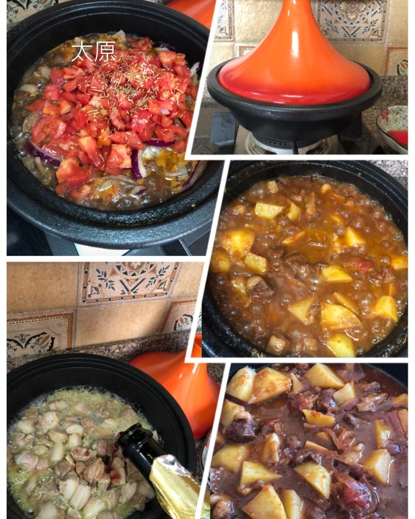 酒香番茄土豆炖牛肉