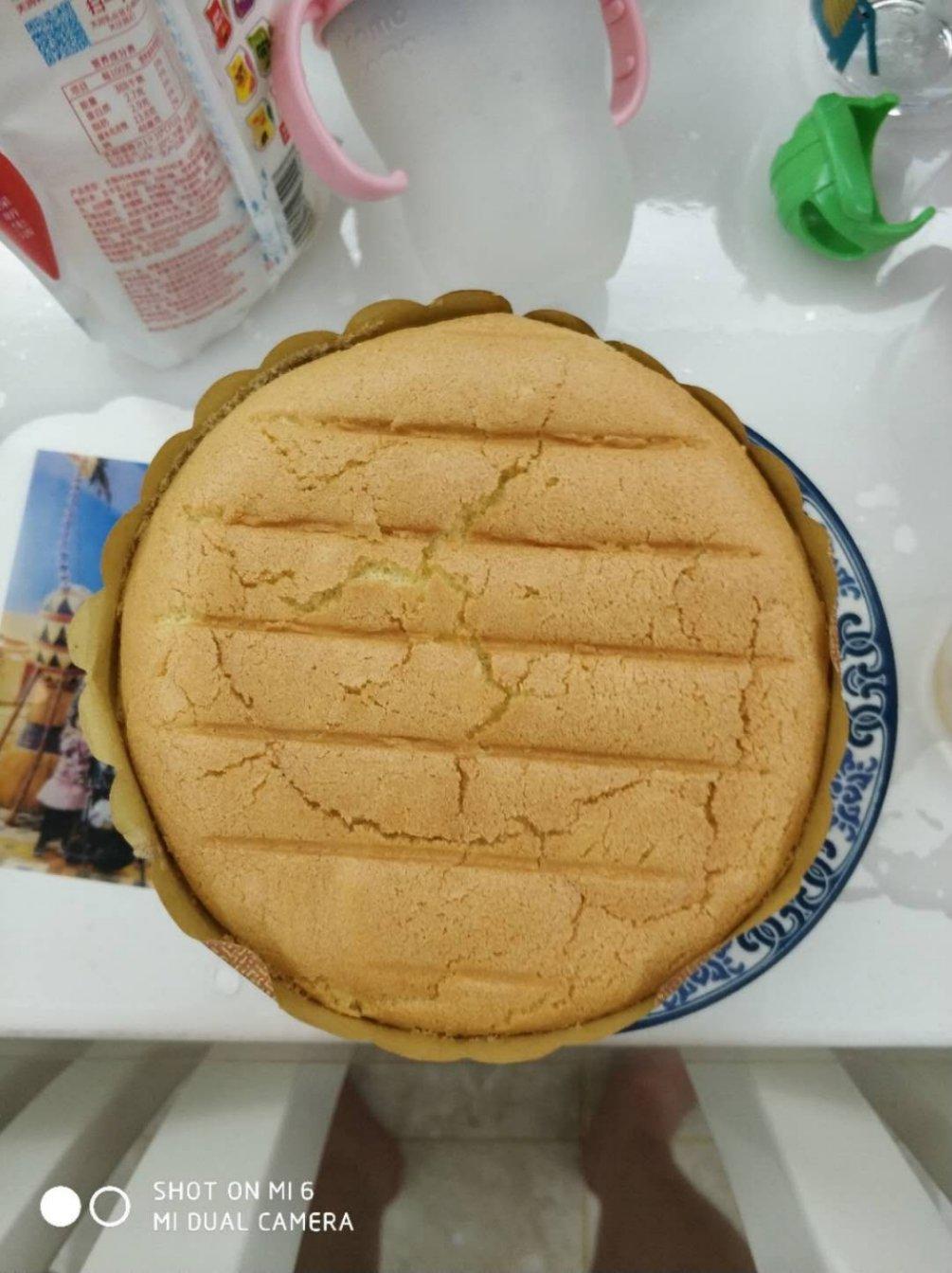 6寸戚风蛋糕零失败版
