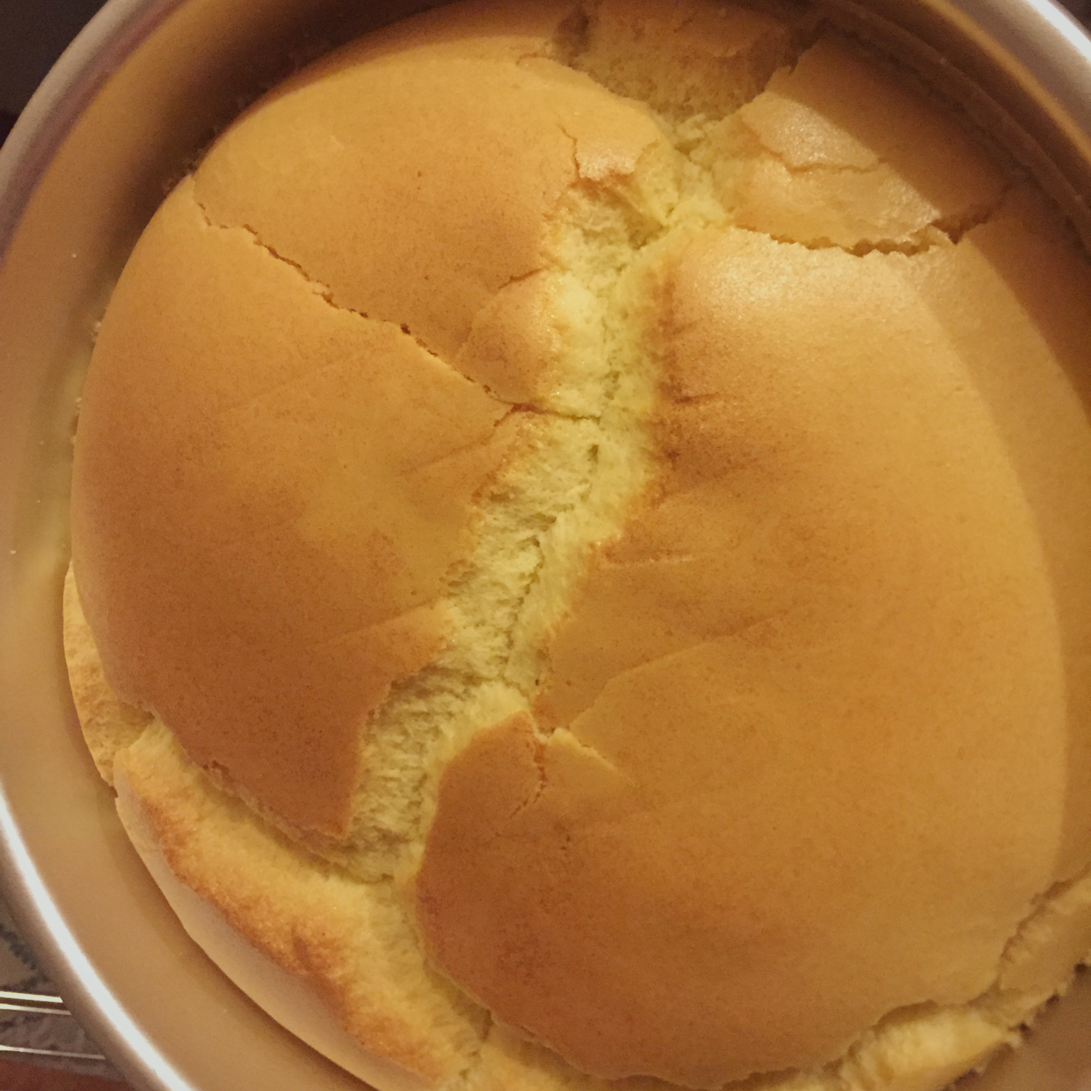 超好记八寸戚风蛋糕（后蛋法）