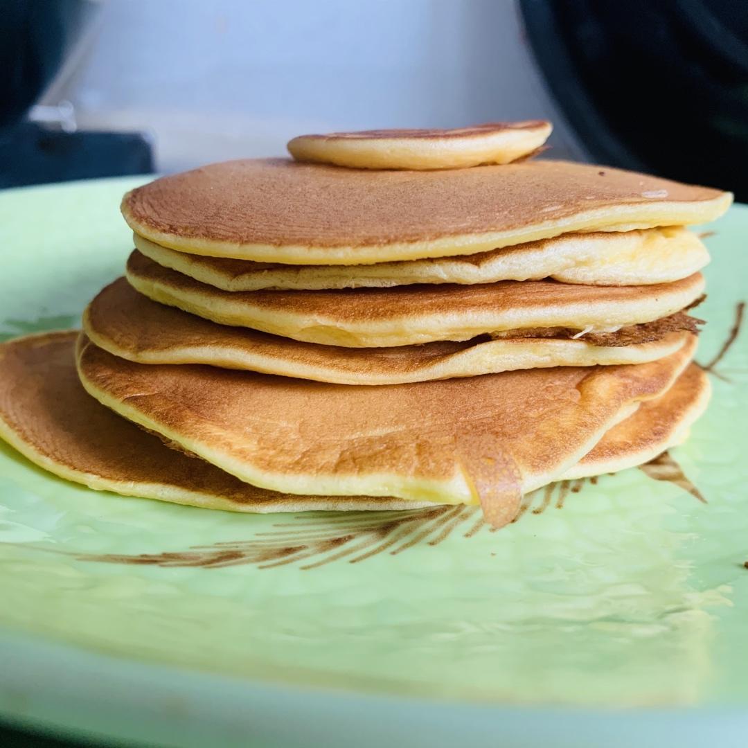 超级简单pancake【无黄油健康版】