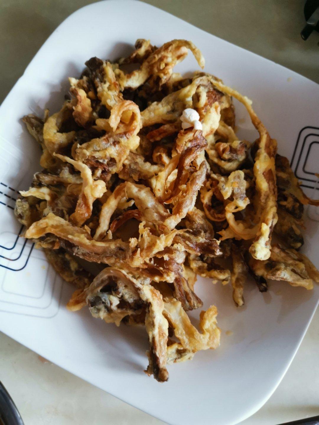 软炸鲜蘑