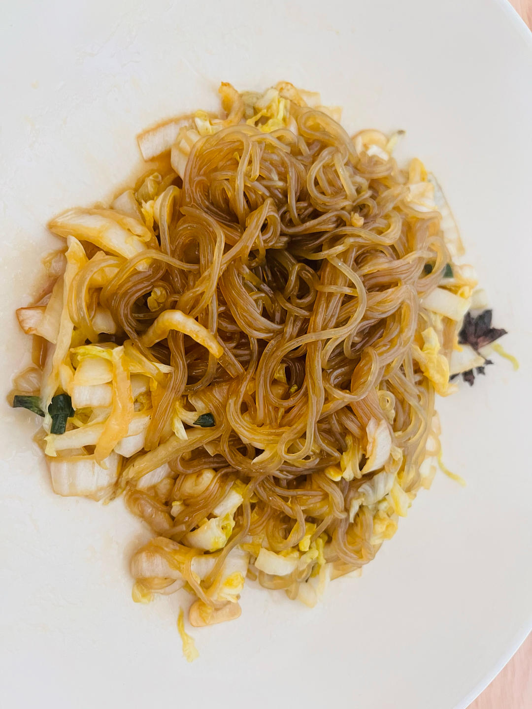 大白菜炒粉丝