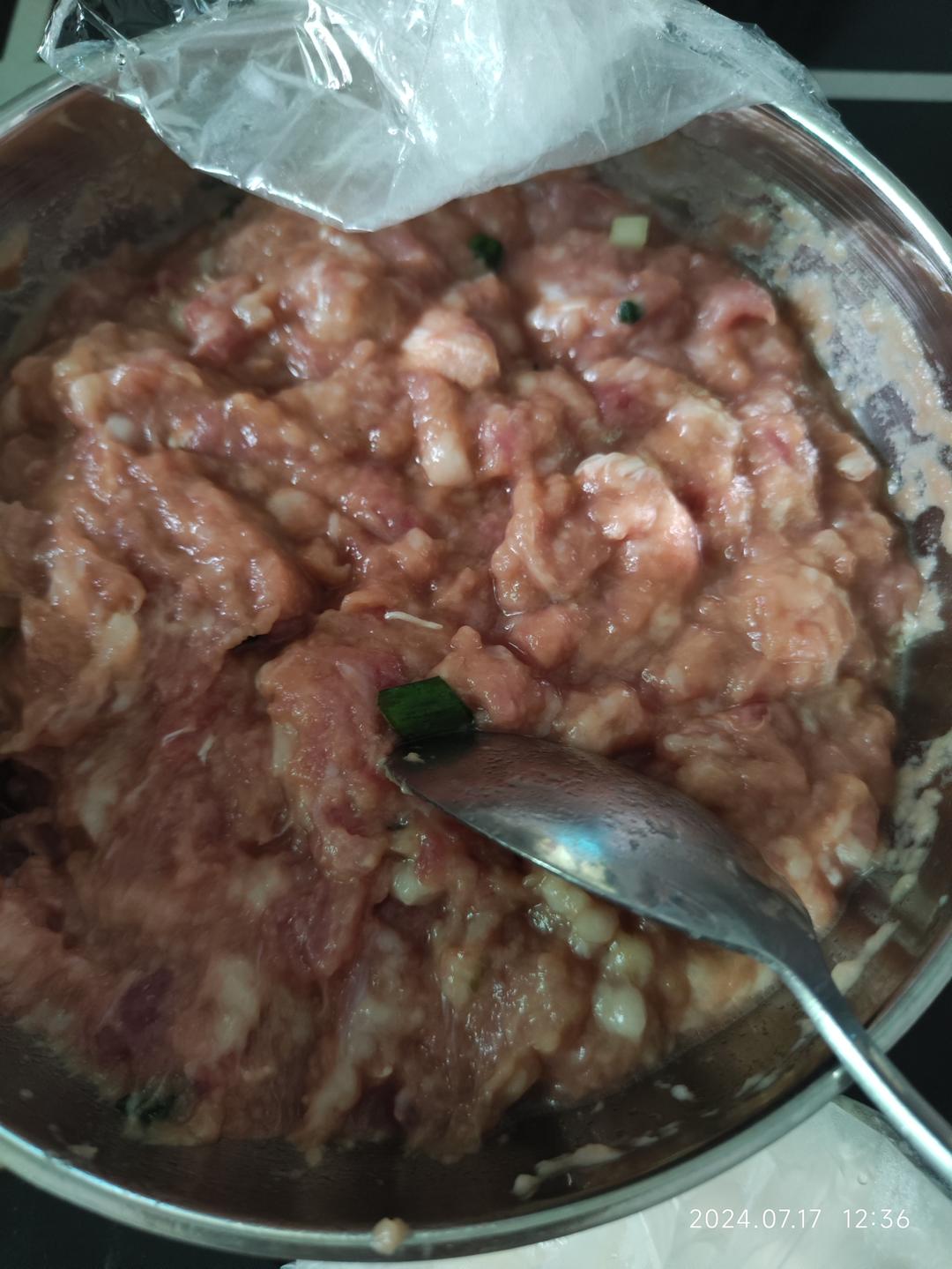 肉不柴的馄饨馅