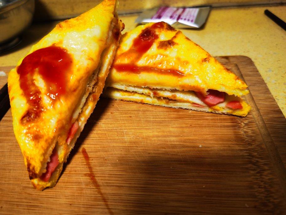 超级好吃的黄金三明治🥪