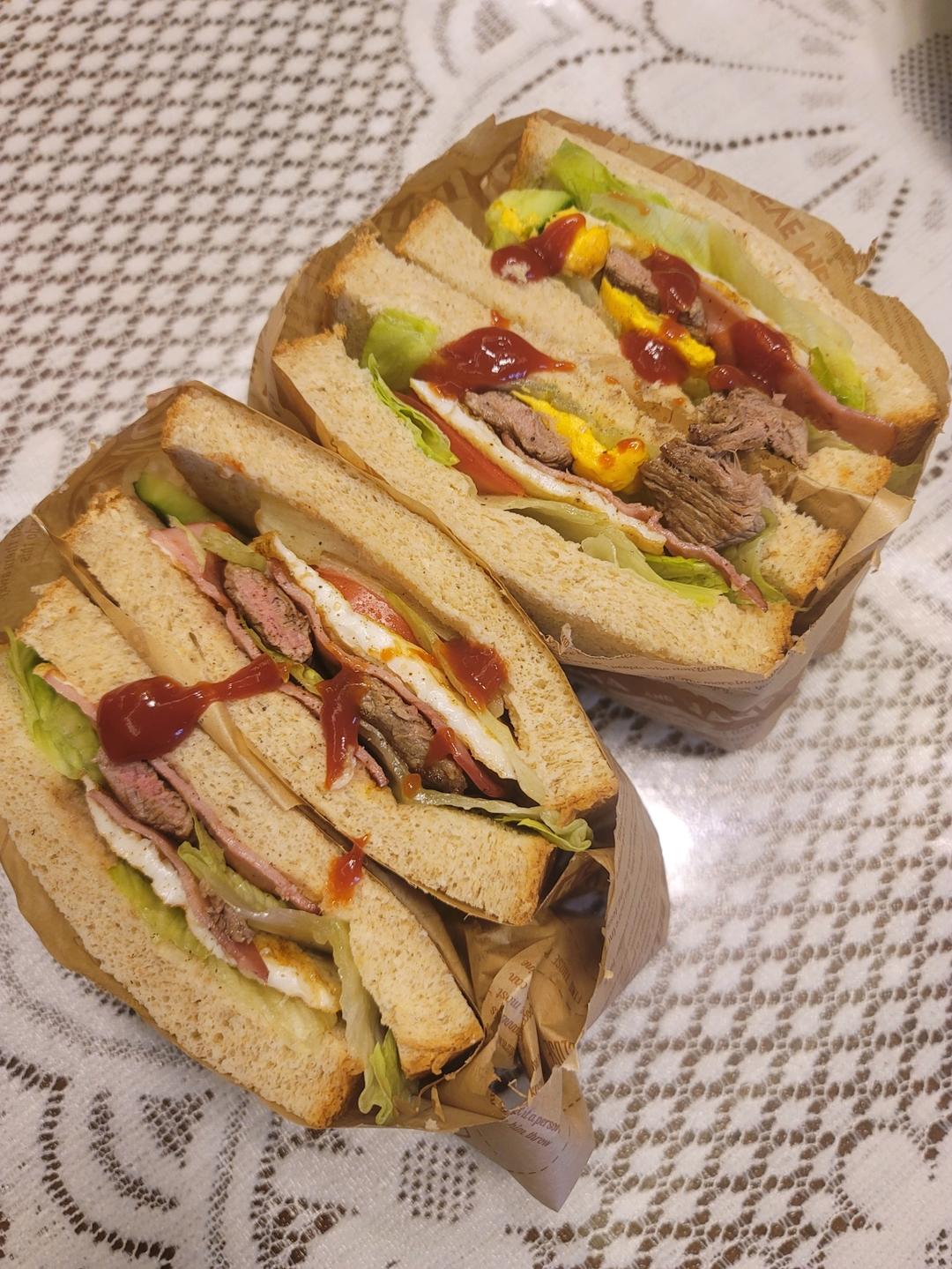 快手早餐三明治🥪