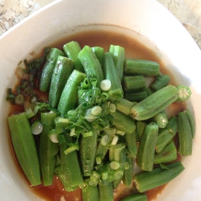 葱油秋葵