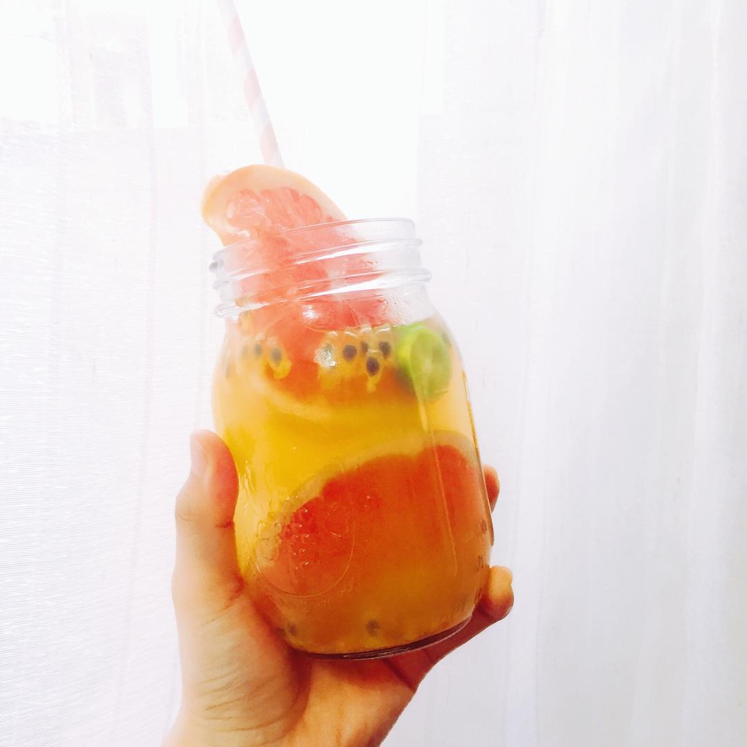 高一点做的百香果西柚蜜