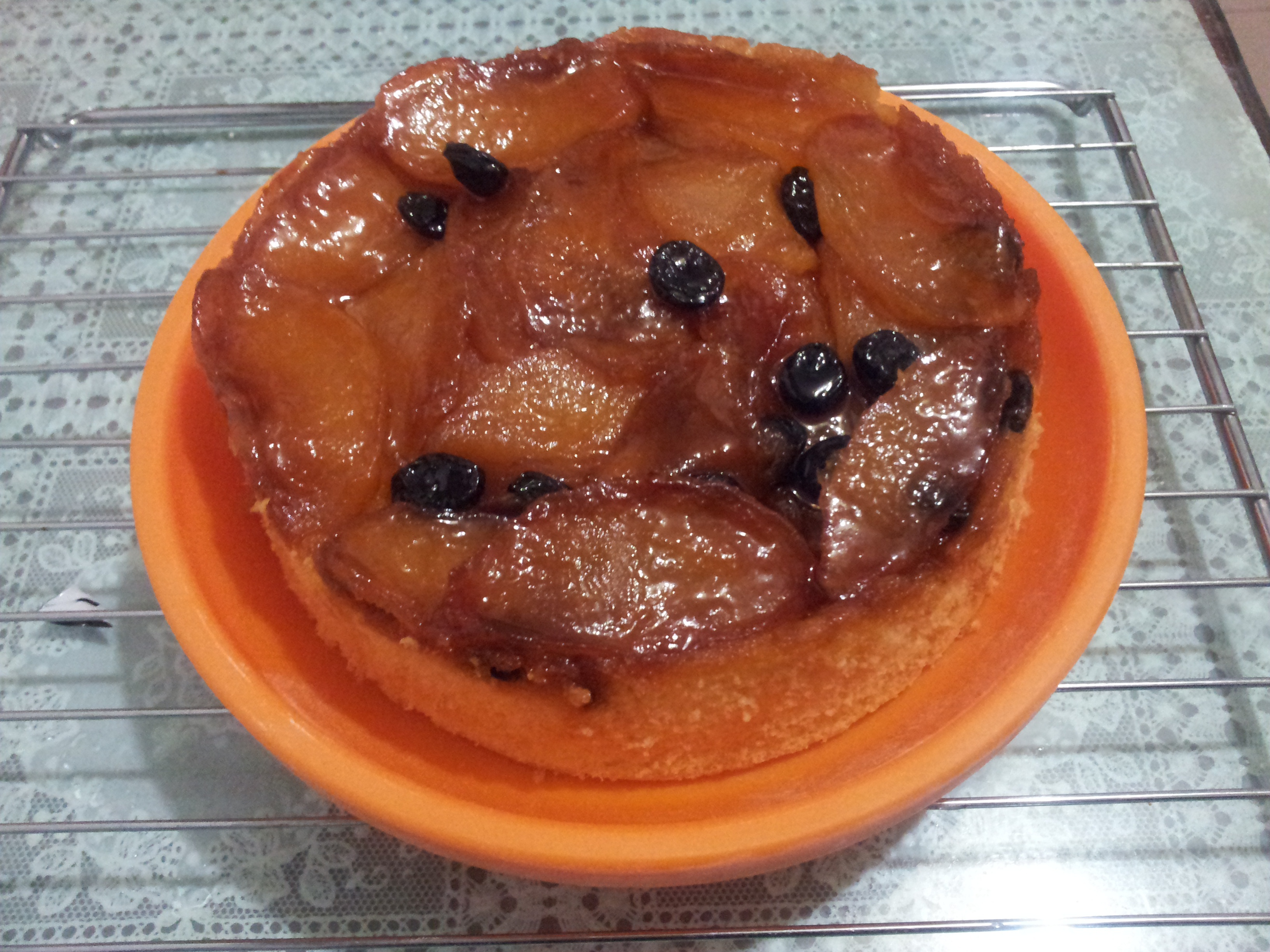 焦糖苹果翻转蛋糕