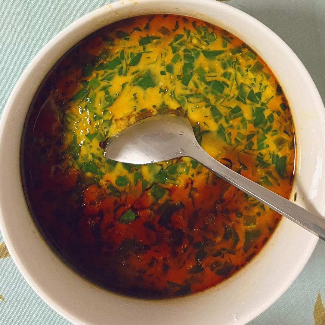 蘸汁菠菜鸡蛋糕——春季养生多吃菠菜