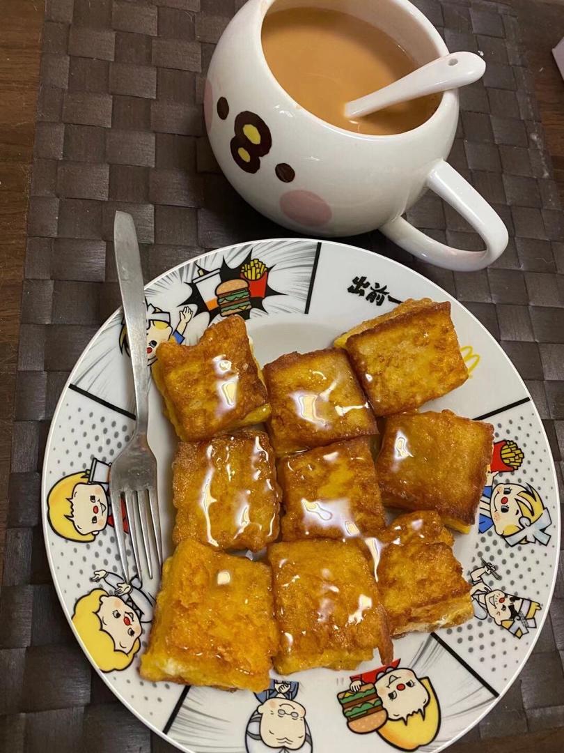 一口西多士