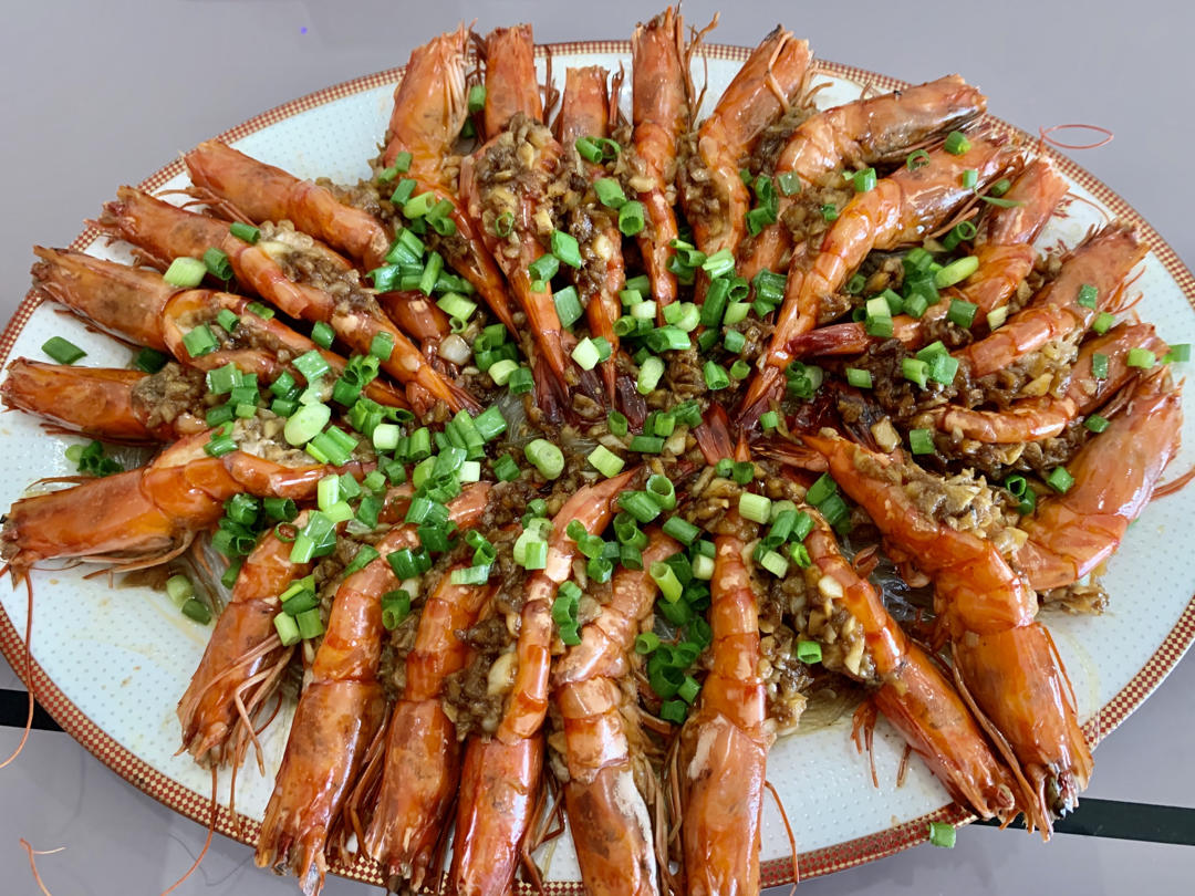 蒜蓉粉丝蒸虾