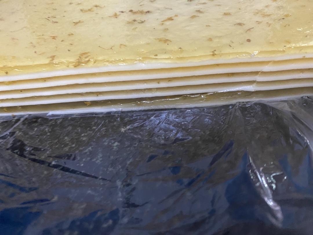 桂花椰汁千层糕(马蹄糕)