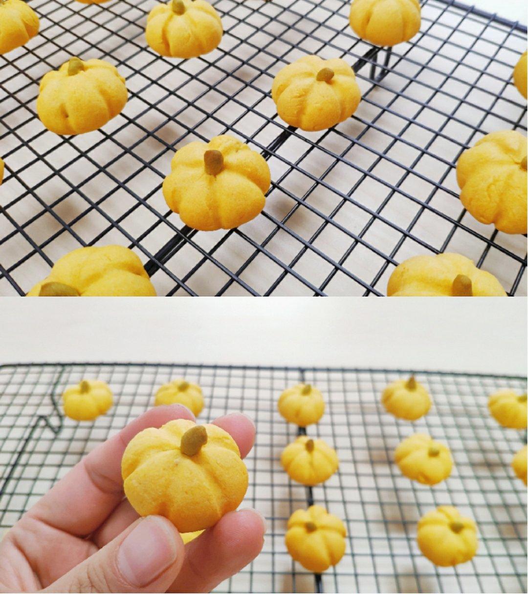 万圣节迷你南瓜饼干