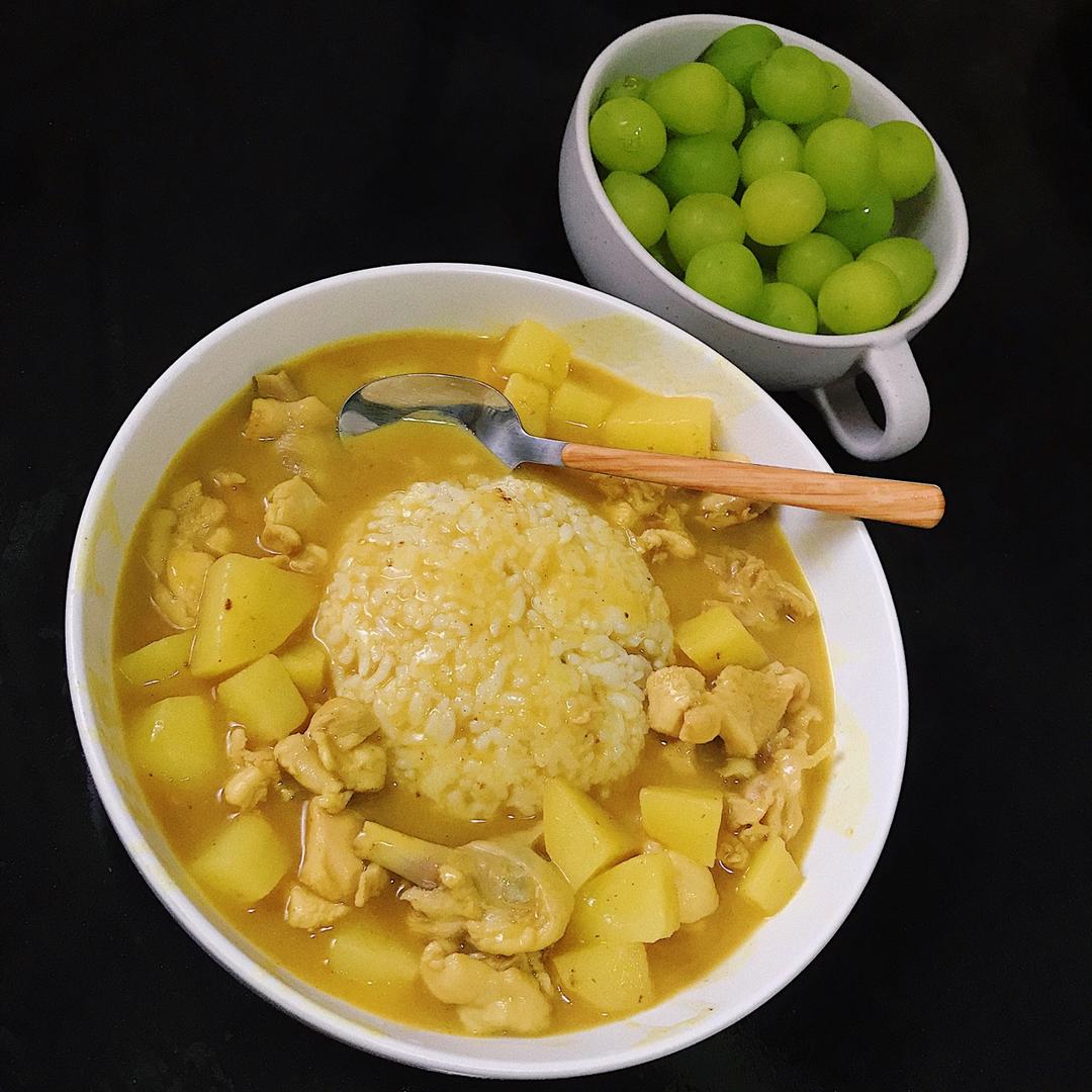 咖喱鸡饭