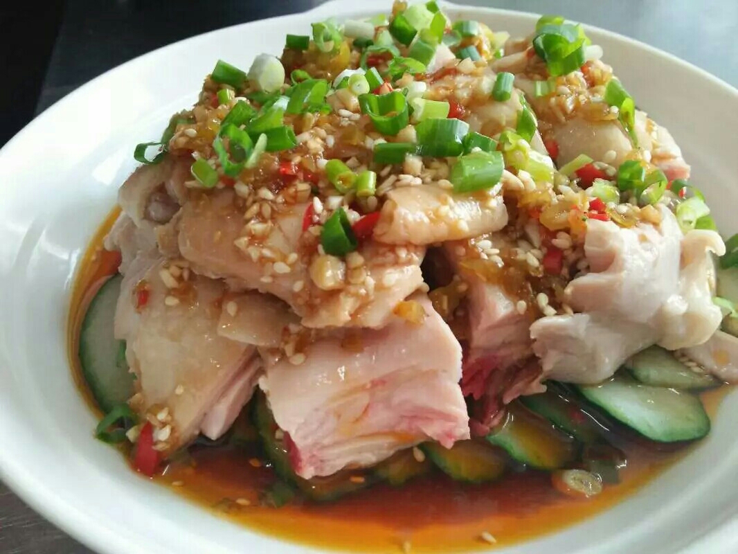 米椒红油鸡