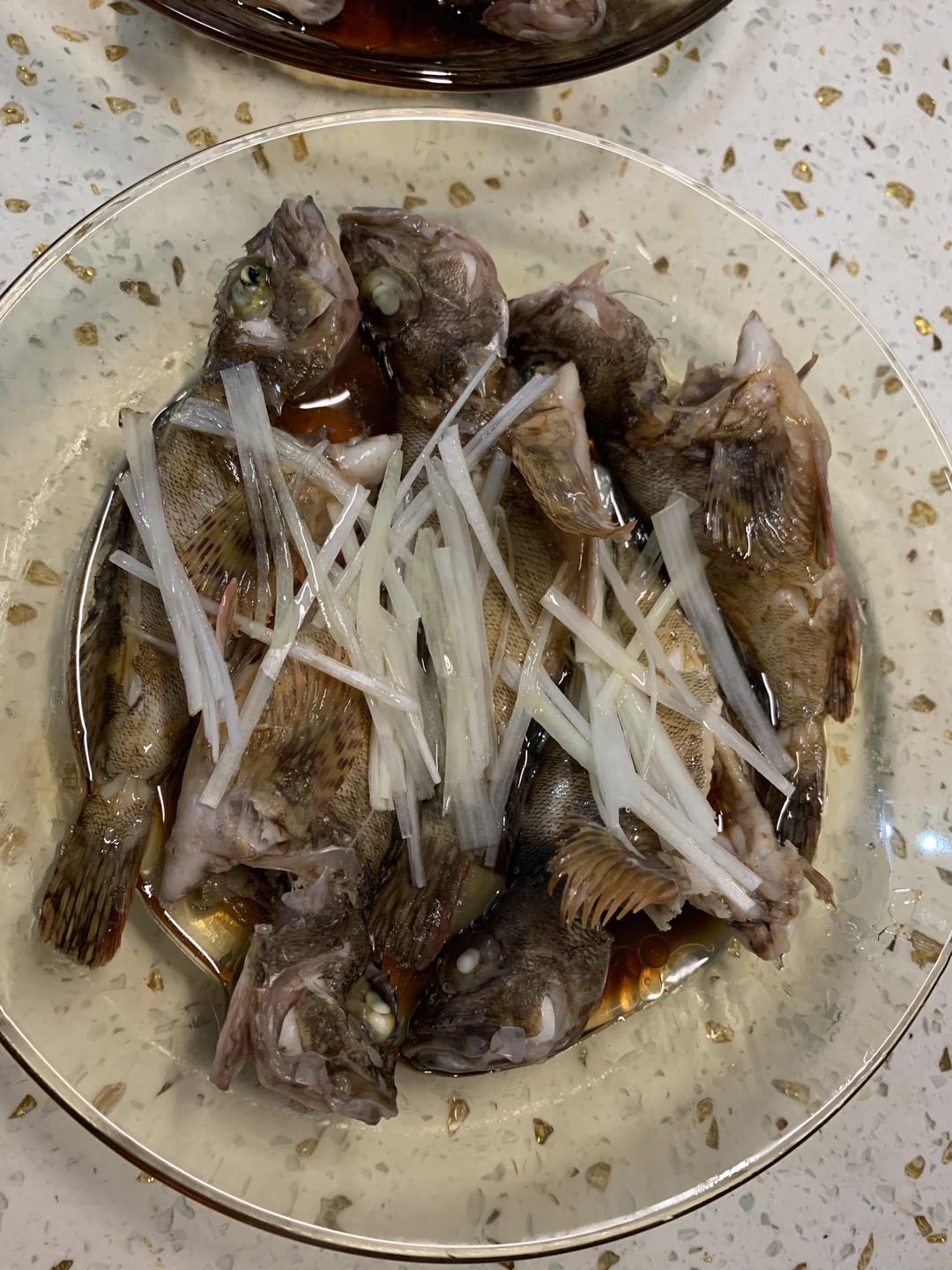 清蒸手钓石狗公鱼