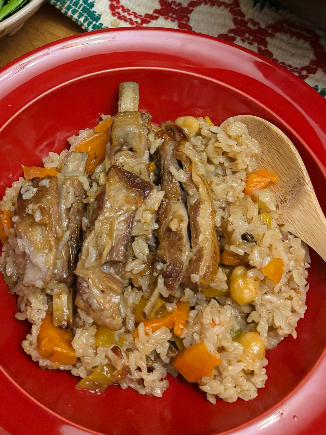 新疆羊排手抓饭（电饭煲安全版）